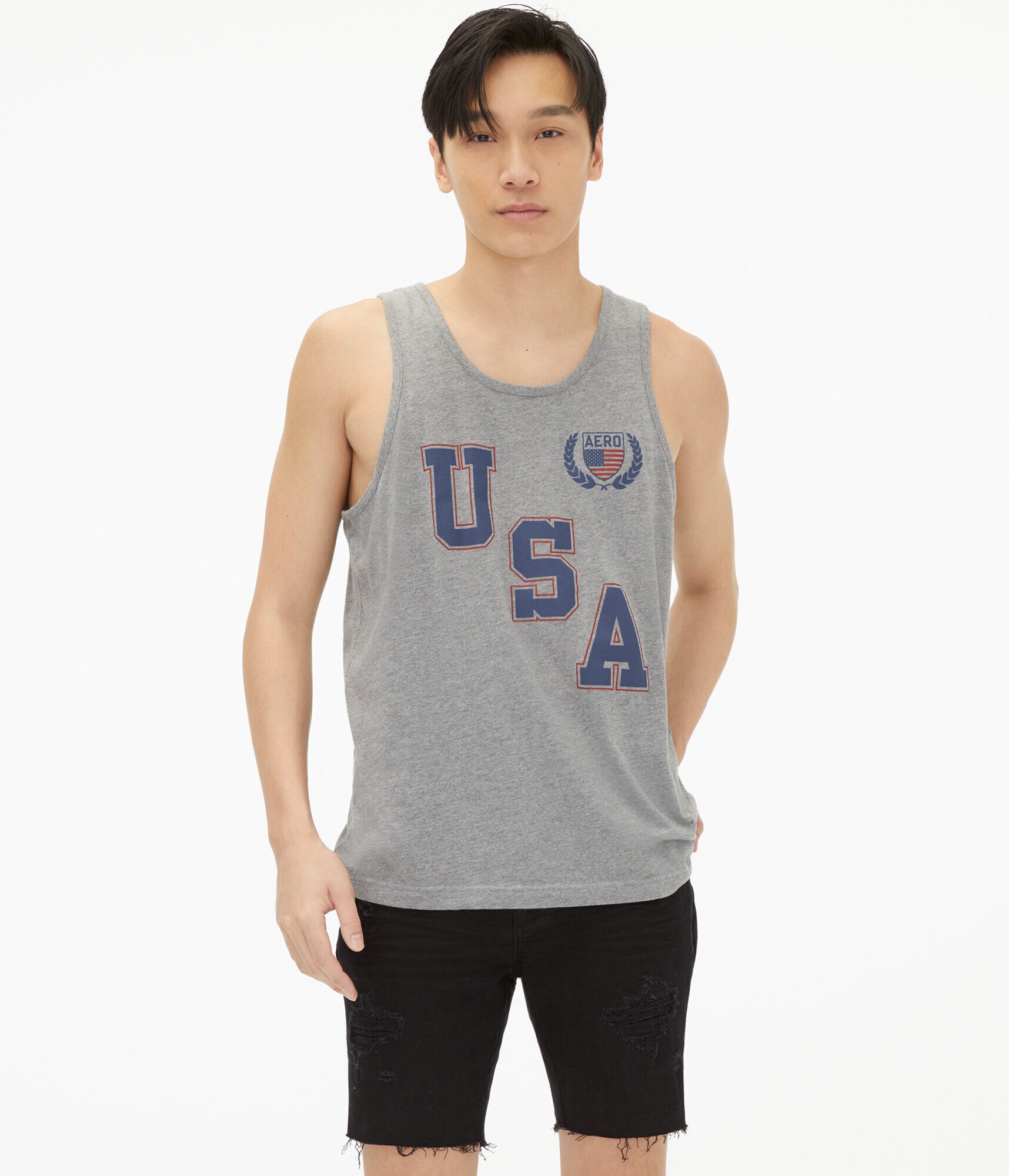 USA Crest Graphic Tank