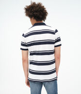 Mixed Stripe Piqué Polo