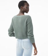 Striped Cropped Sweater