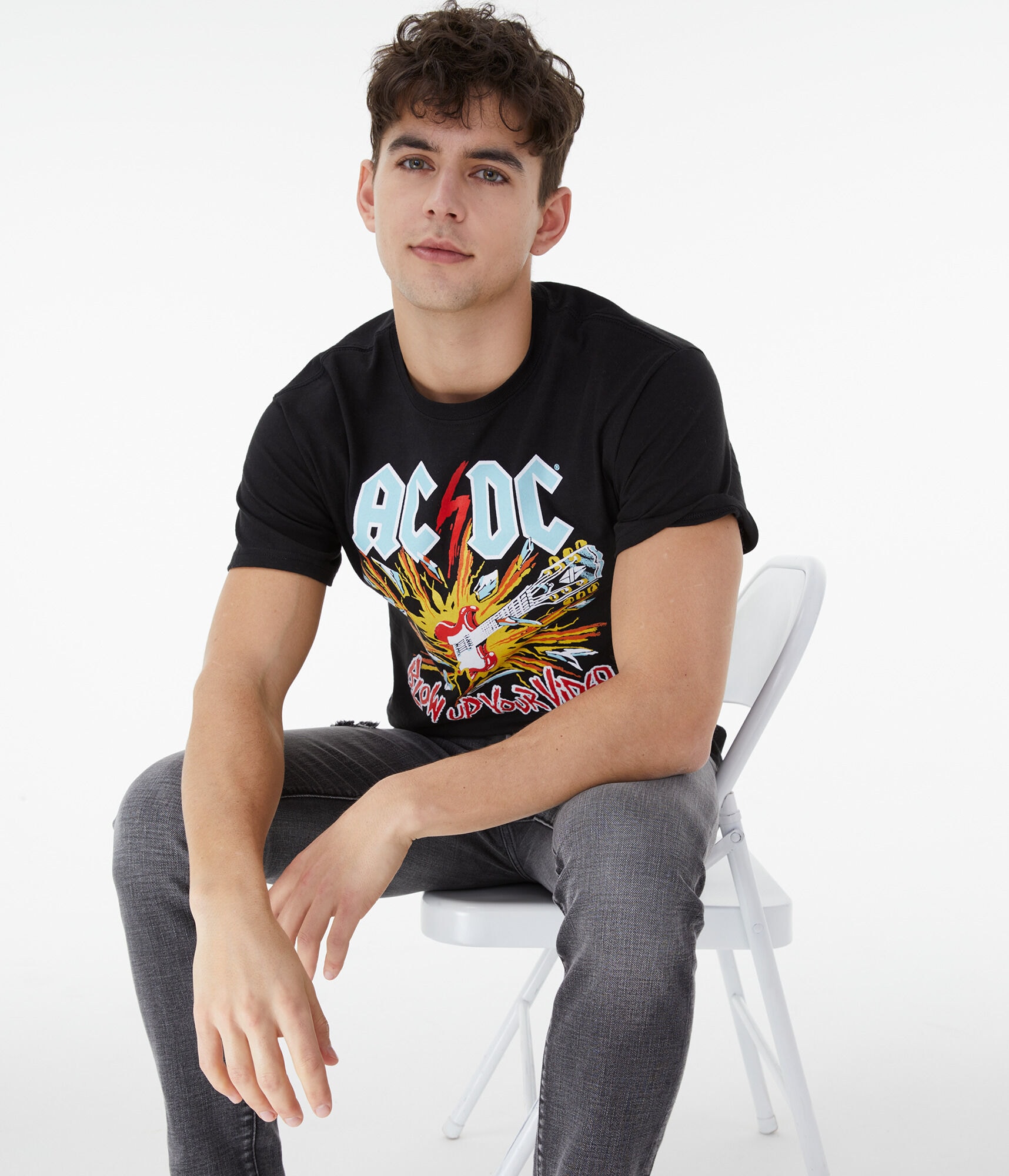 acdc blow up your video t shirt