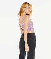 Space-Dyed Seamless Bra Top