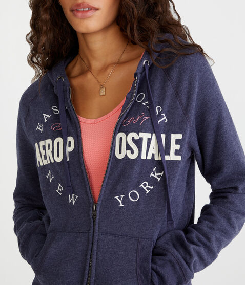 Aeropostale East Coast Full-Zip Hoodie