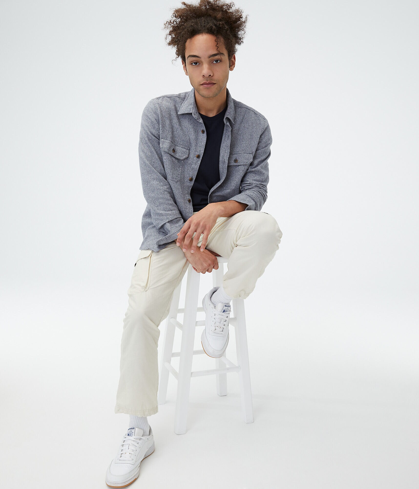 Long Sleeve Flannel Workwear Shirt