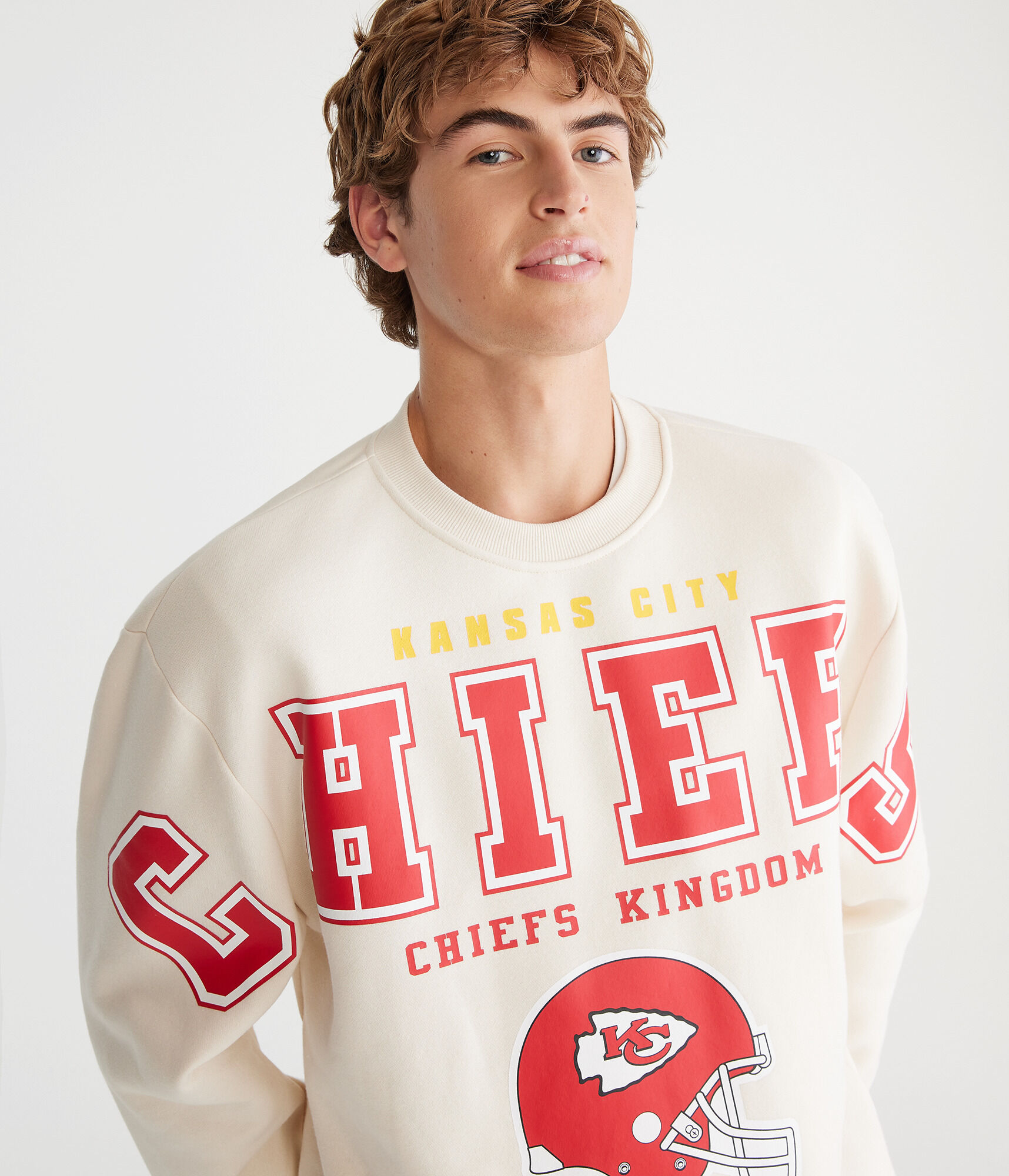 Kansas Crew Label Kansas City Chiefs Crew Sweatshirt