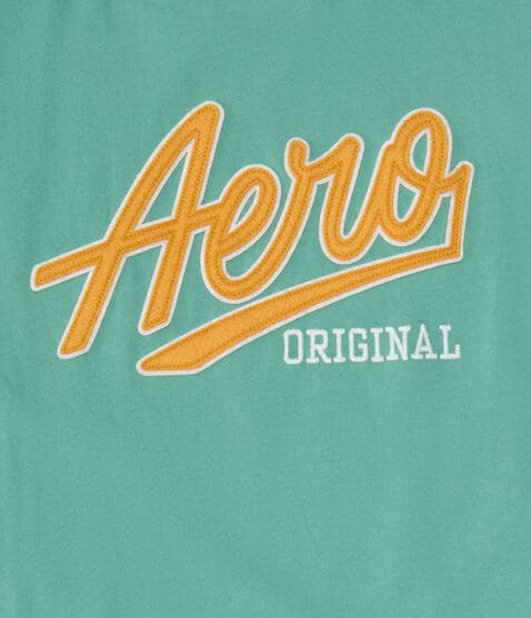 Aeropostale Original Script Appliqué Graphic Tee Aeropostale Original Script Appliqué Graphic Tee