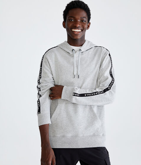 Heritage Logo Tape Pullover Hoodie