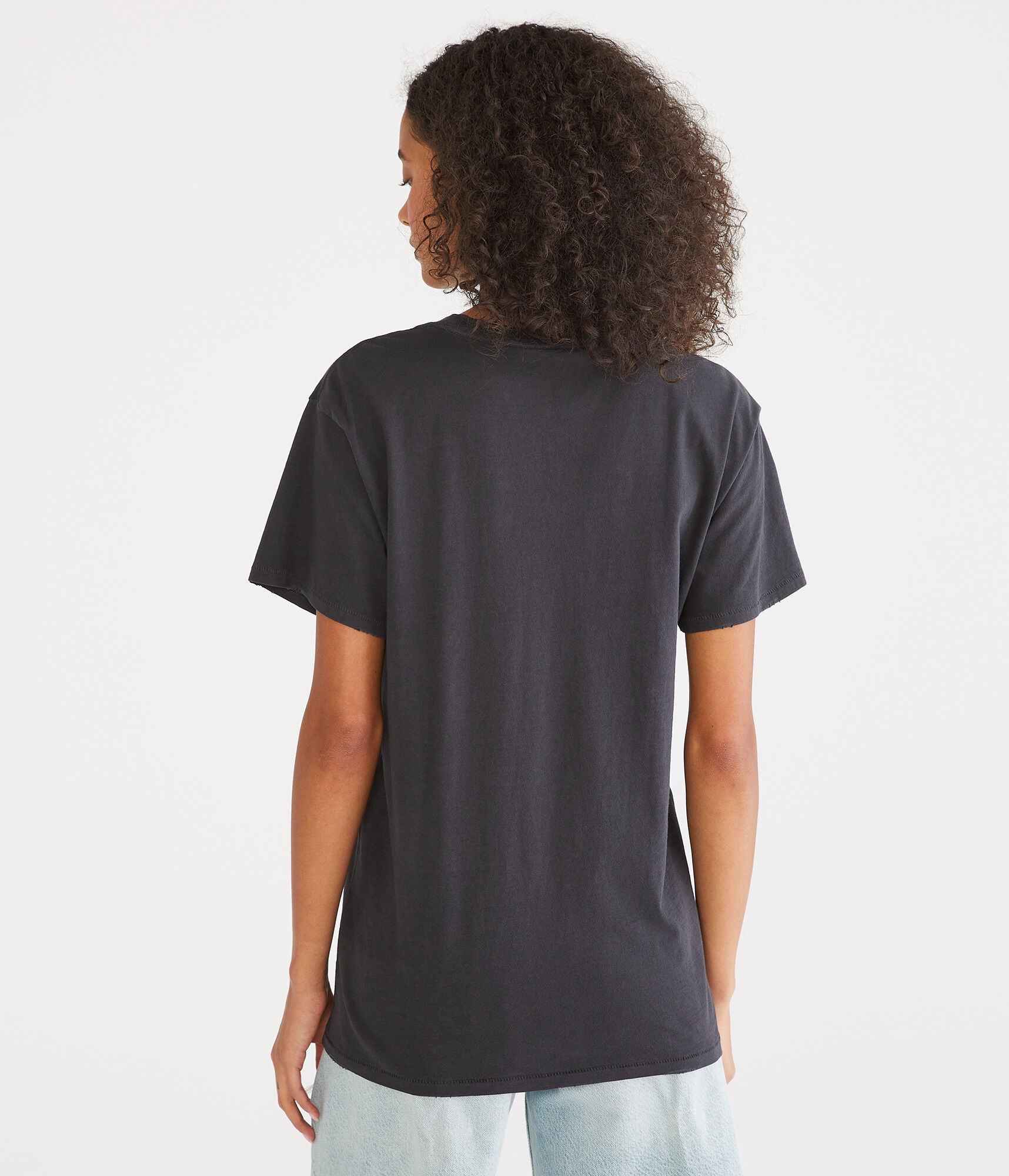 Washed Loose Fit Crew Tee