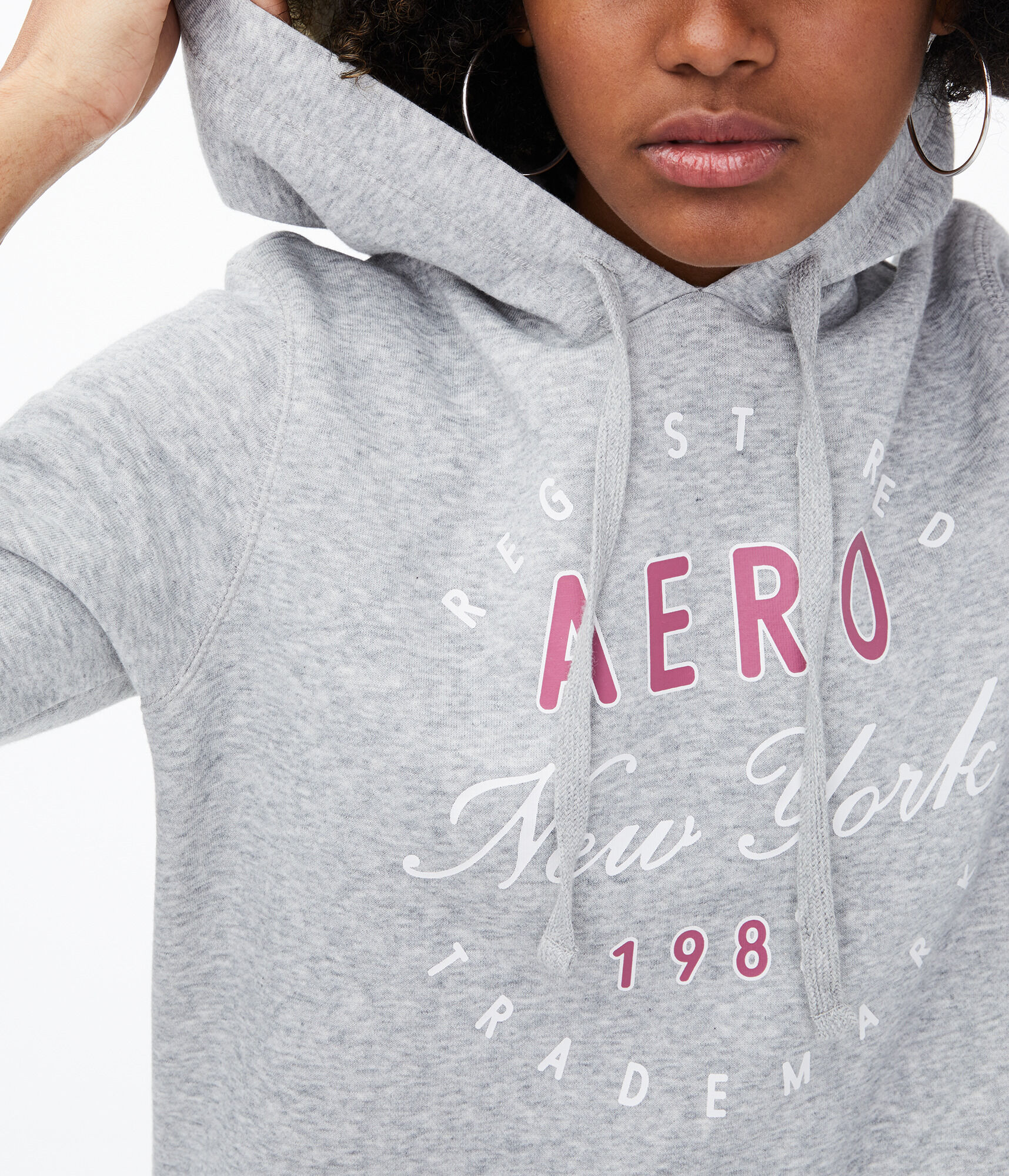 Aero New York Circle Pullover Hoodie