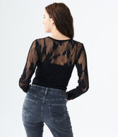 Long Sleeve Lace Top