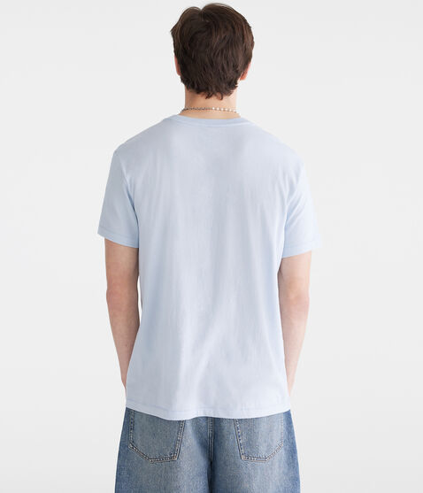 Aeropostale 1987 Circle Appliqué Graphic Tee Aeropostale 1987 Circle Appliqué Graphic Tee