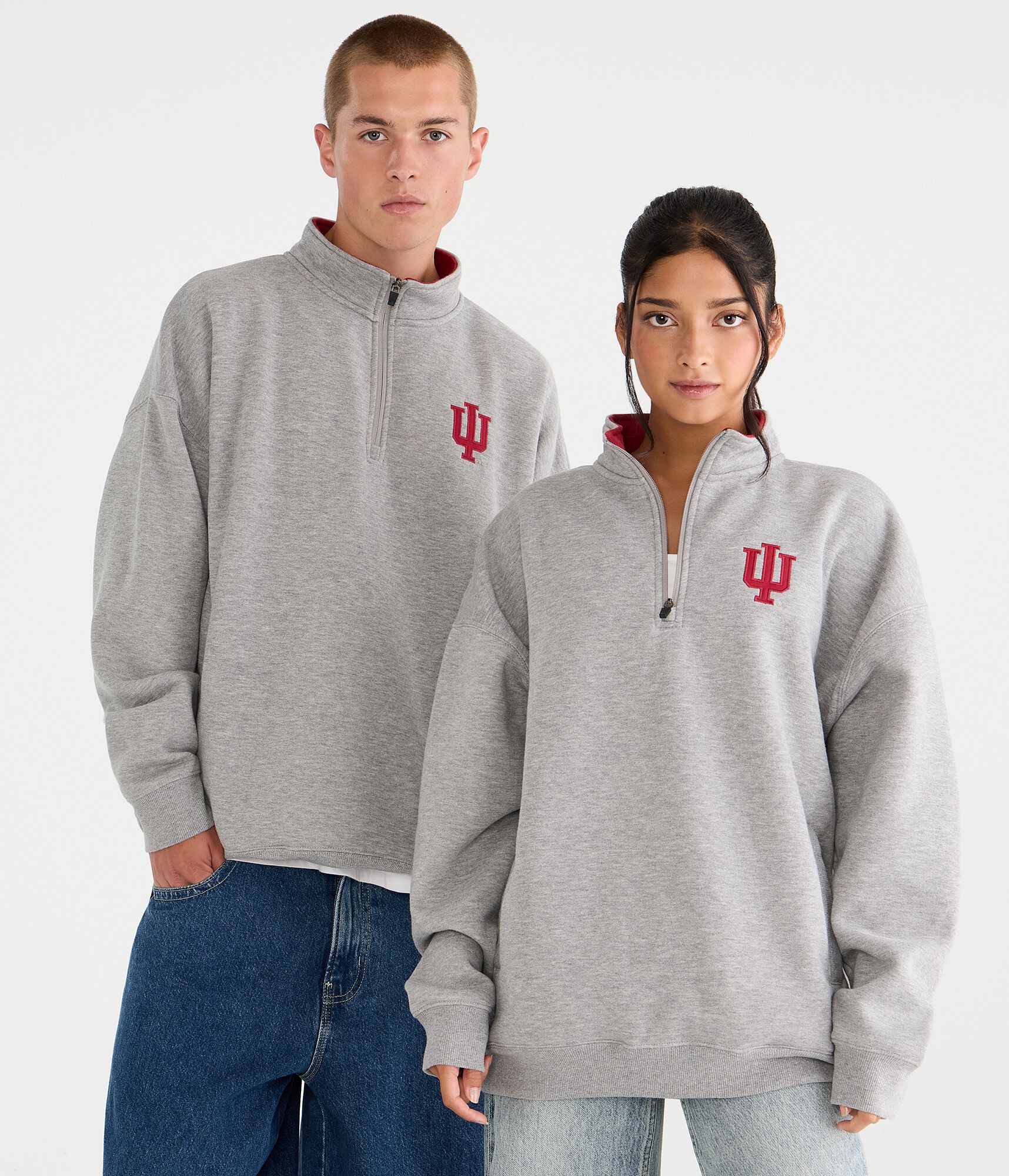 Indiana Hoosiers Quarter-Zip Sweatshirt