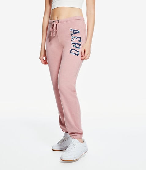 Floral Aero Cinched Sweatpants Floral Aero Cinched Sweatpants