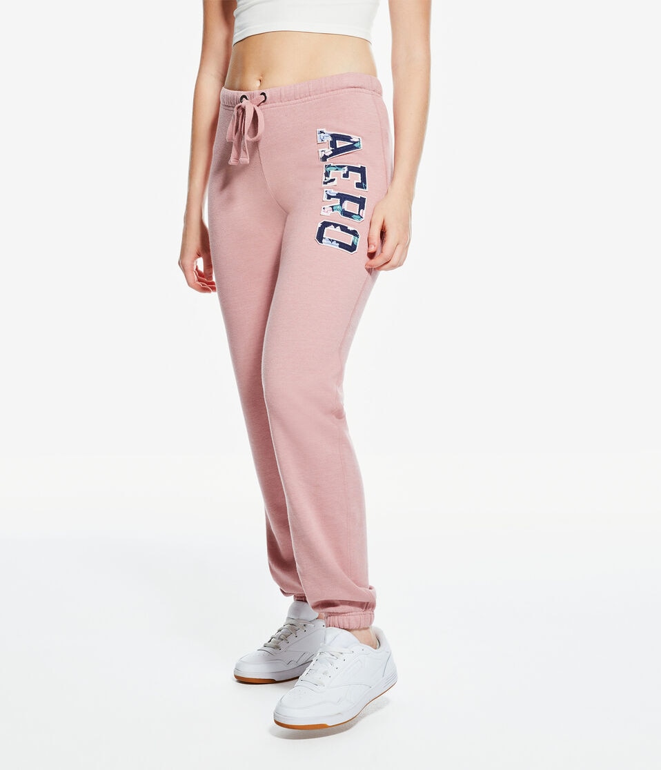 Floral Aero Cinched Sweatpants