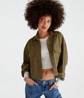 Relaxed Shirt Jacket
