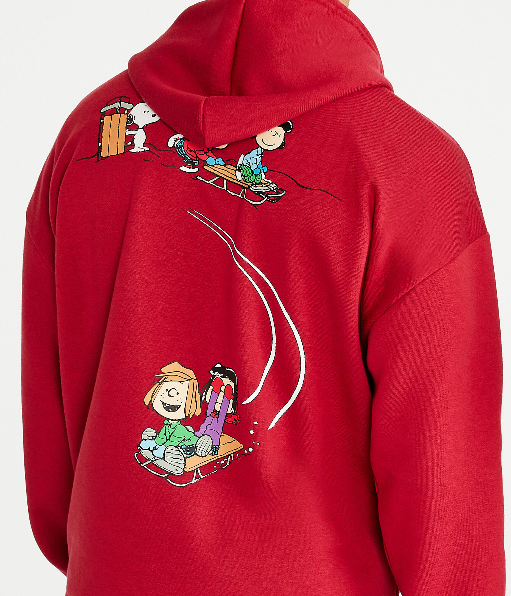 Peanuts® Aéropostale Snoopy Sledding Pullover Hoodie