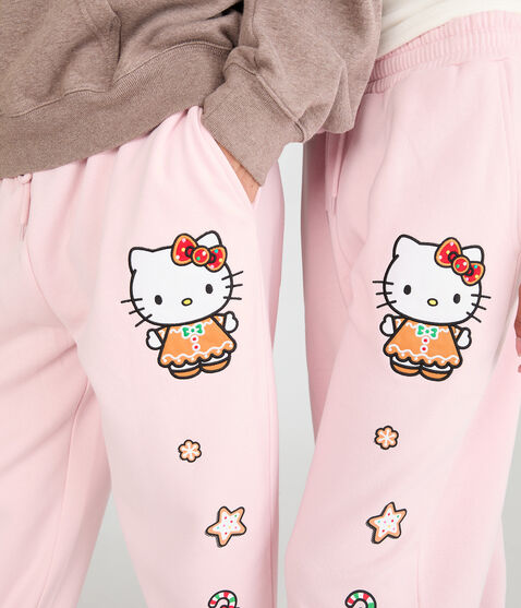 Hello Kitty | Aero Gingerbread Straight Leg Sweatpants Hello Kitty | Aero Gingerbread Straight Leg Sweatpants