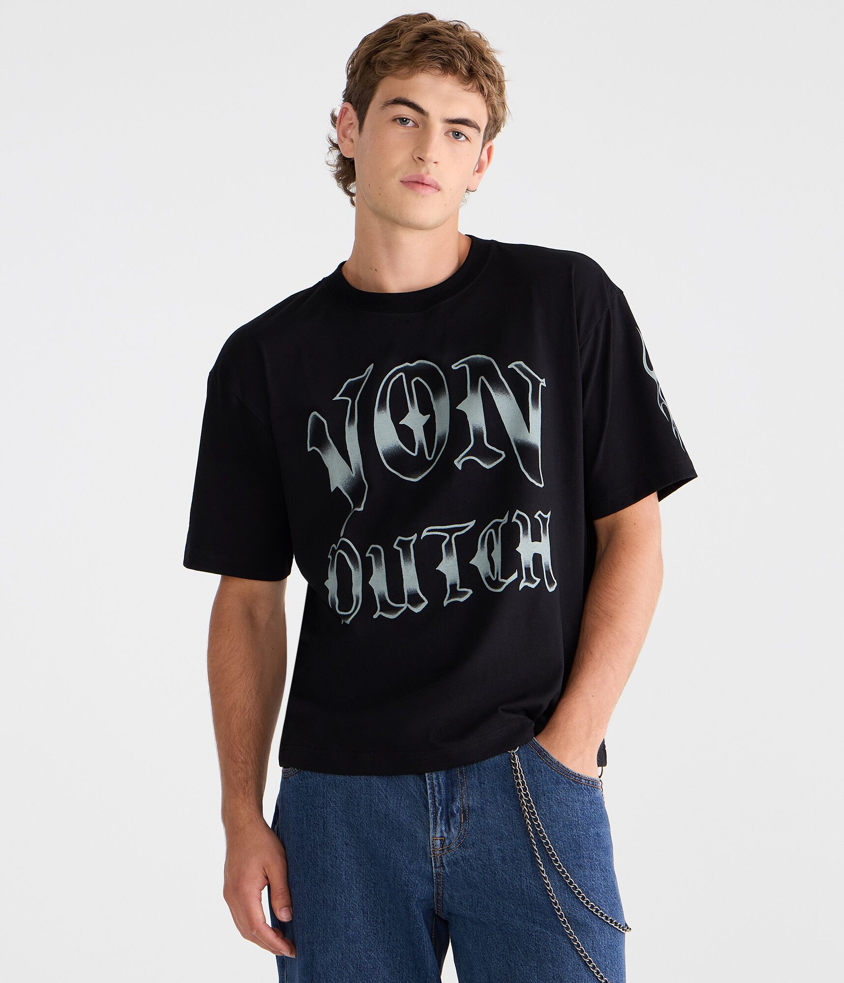 Von Dutch Chrome Tattoo Graphic Tee