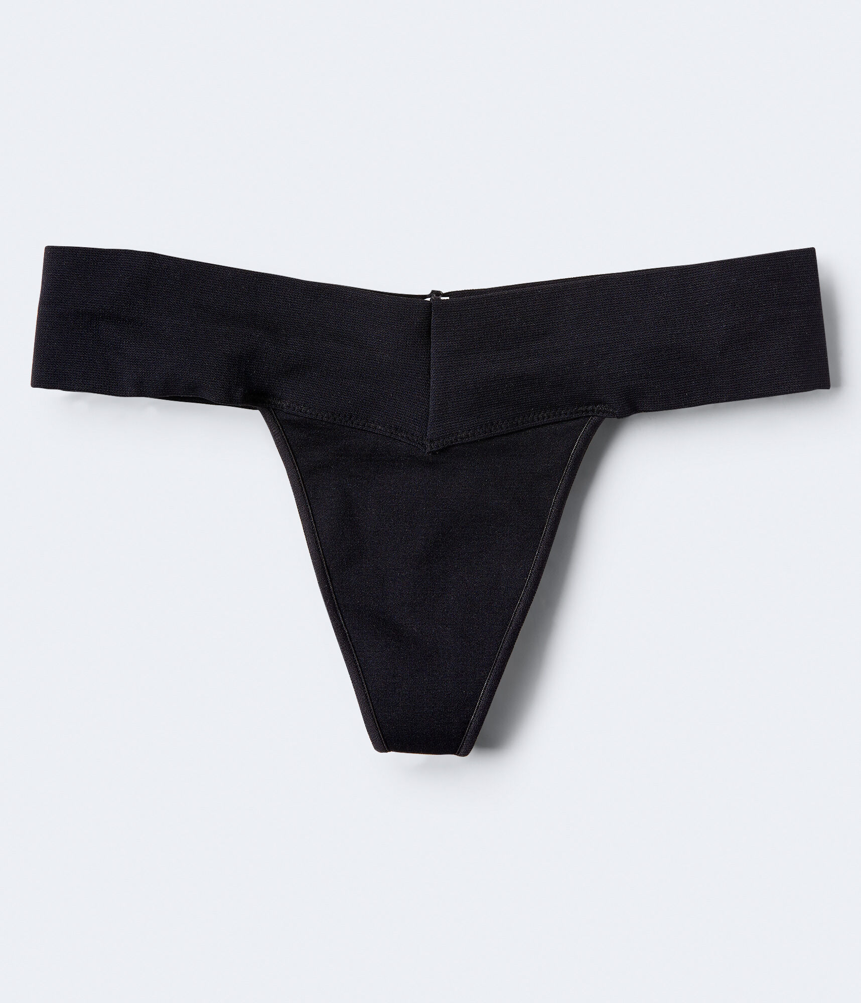 Solid Seamless Thong