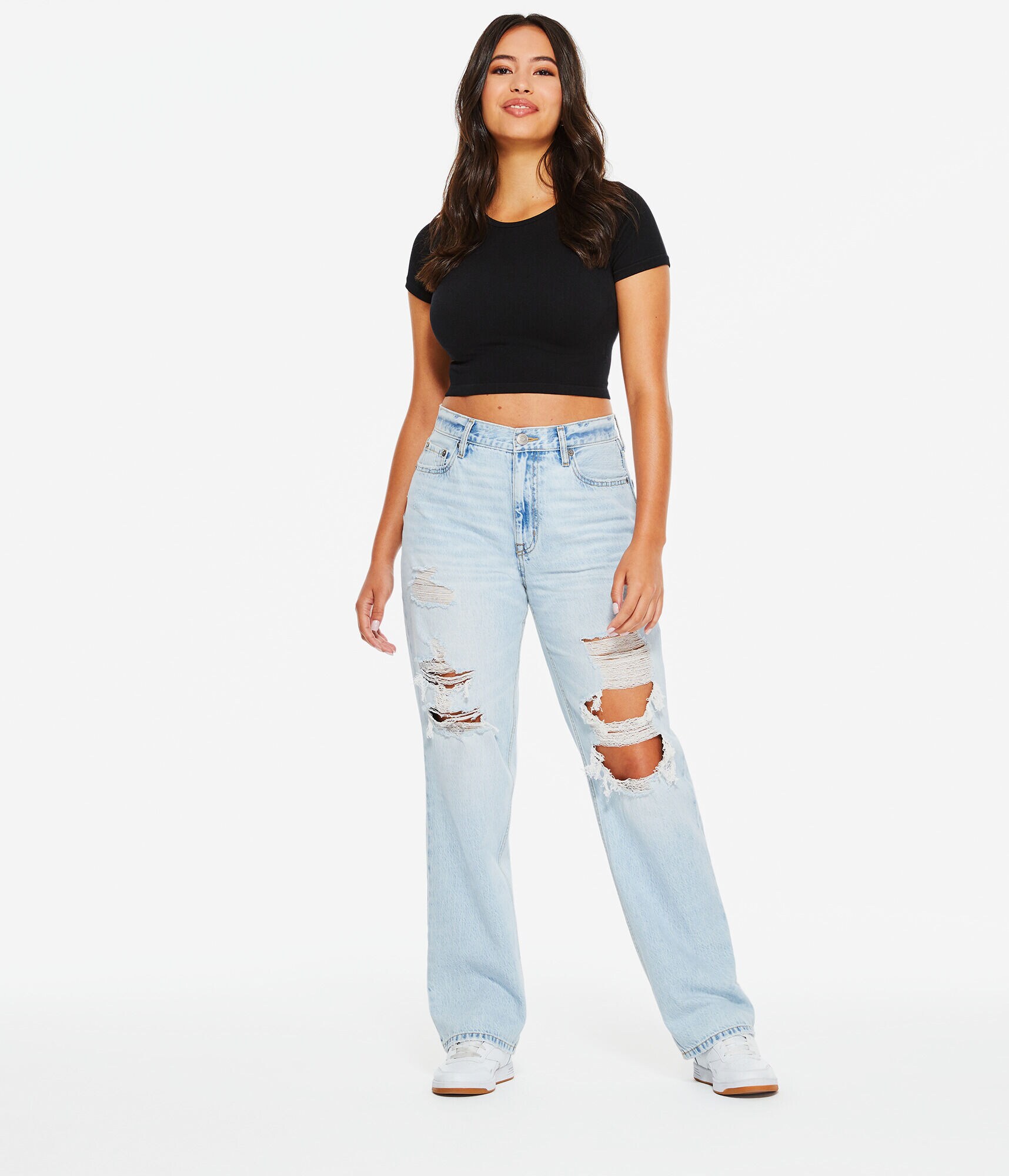 Seriously Soft Seamless Cropped Baby Tee