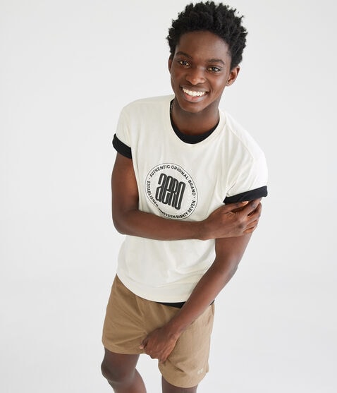 Aero Circle Logo Graphic Tee Aero Circle Logo Graphic Tee