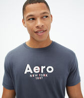 Aero New York 1987 Logo Graphic Tee