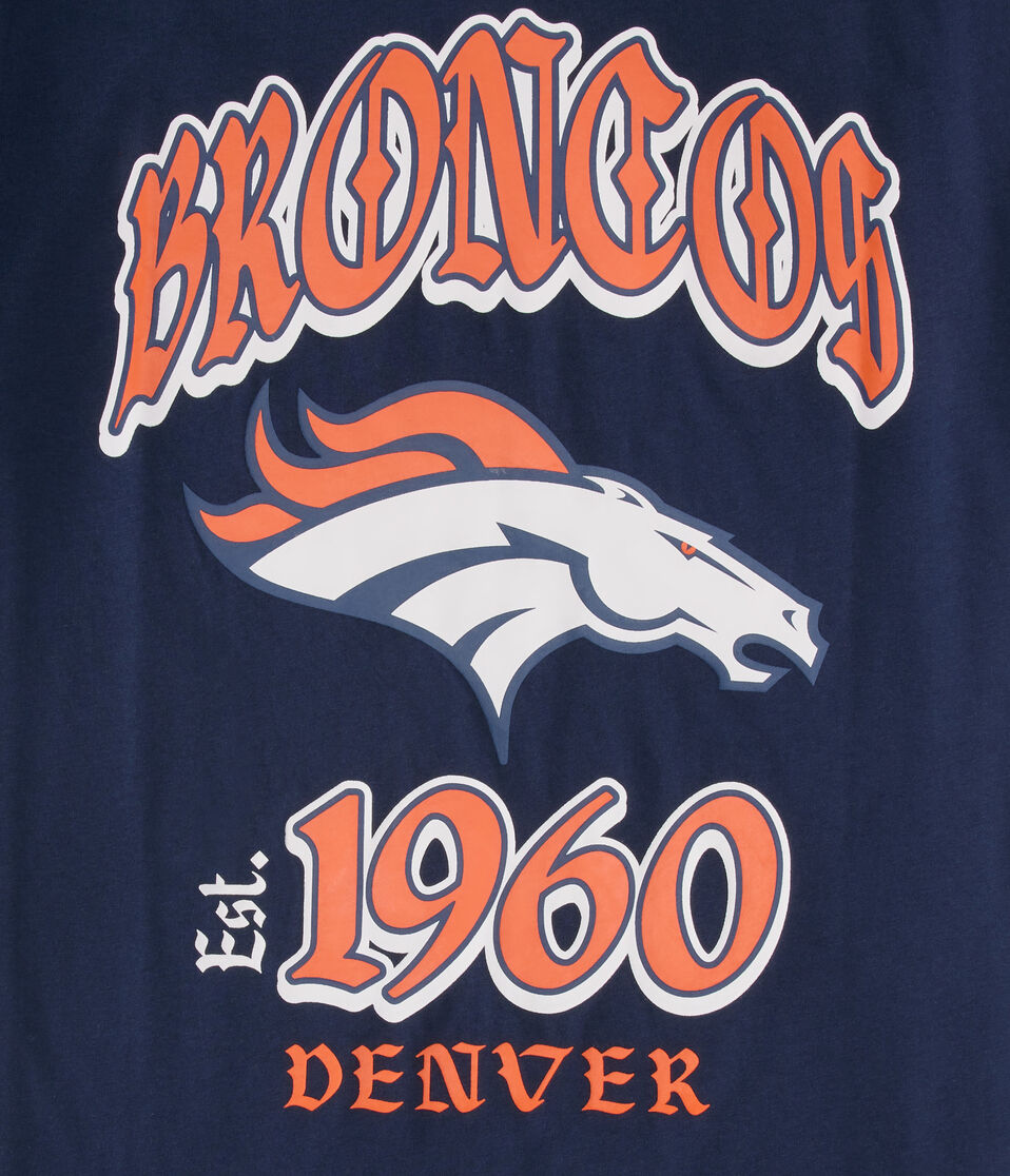 Denver Broncos Helmet Relaxed Graphic Tee