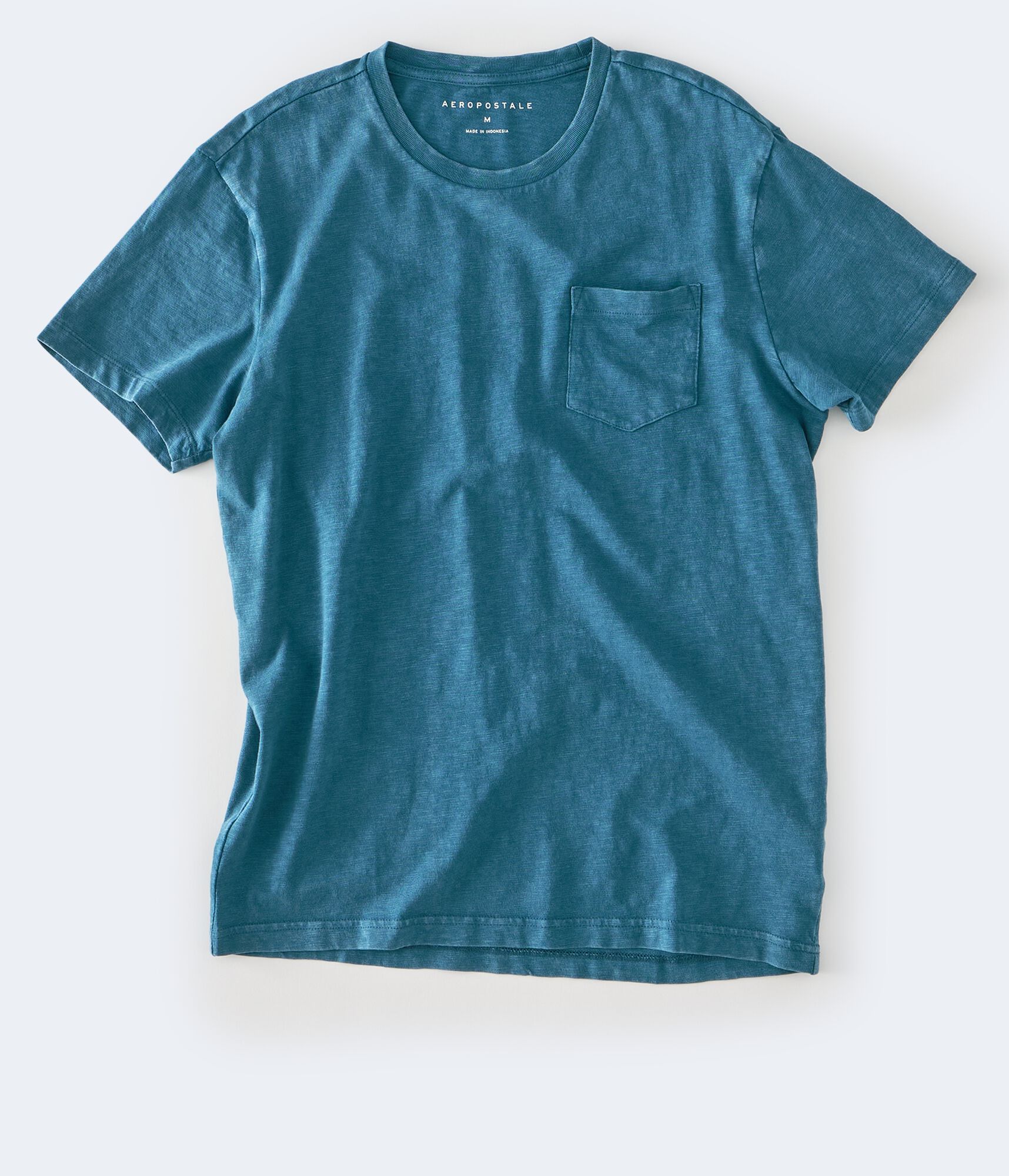 Garment-Dyed Pocket Crew Tee
