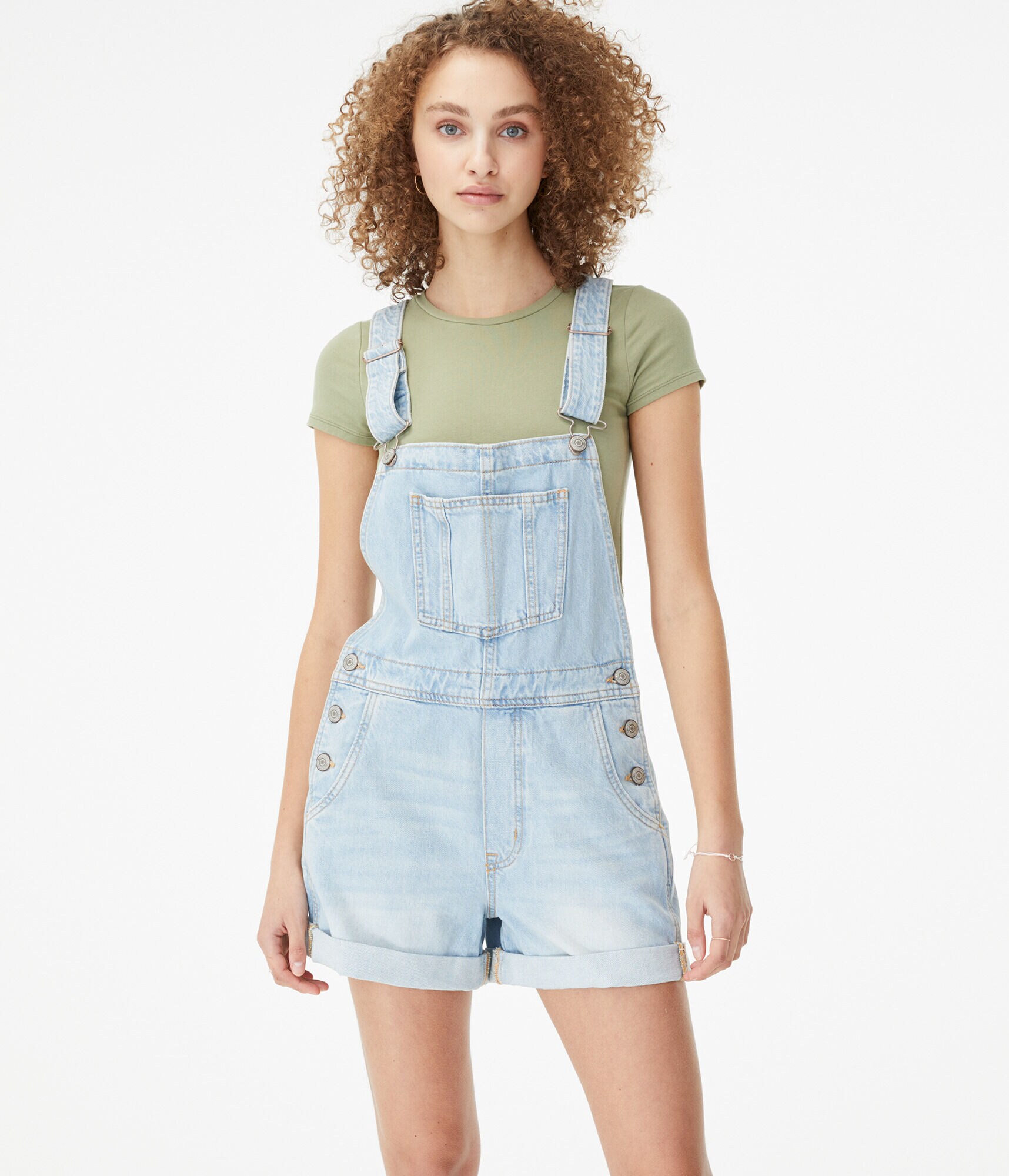 Denim Shortalls