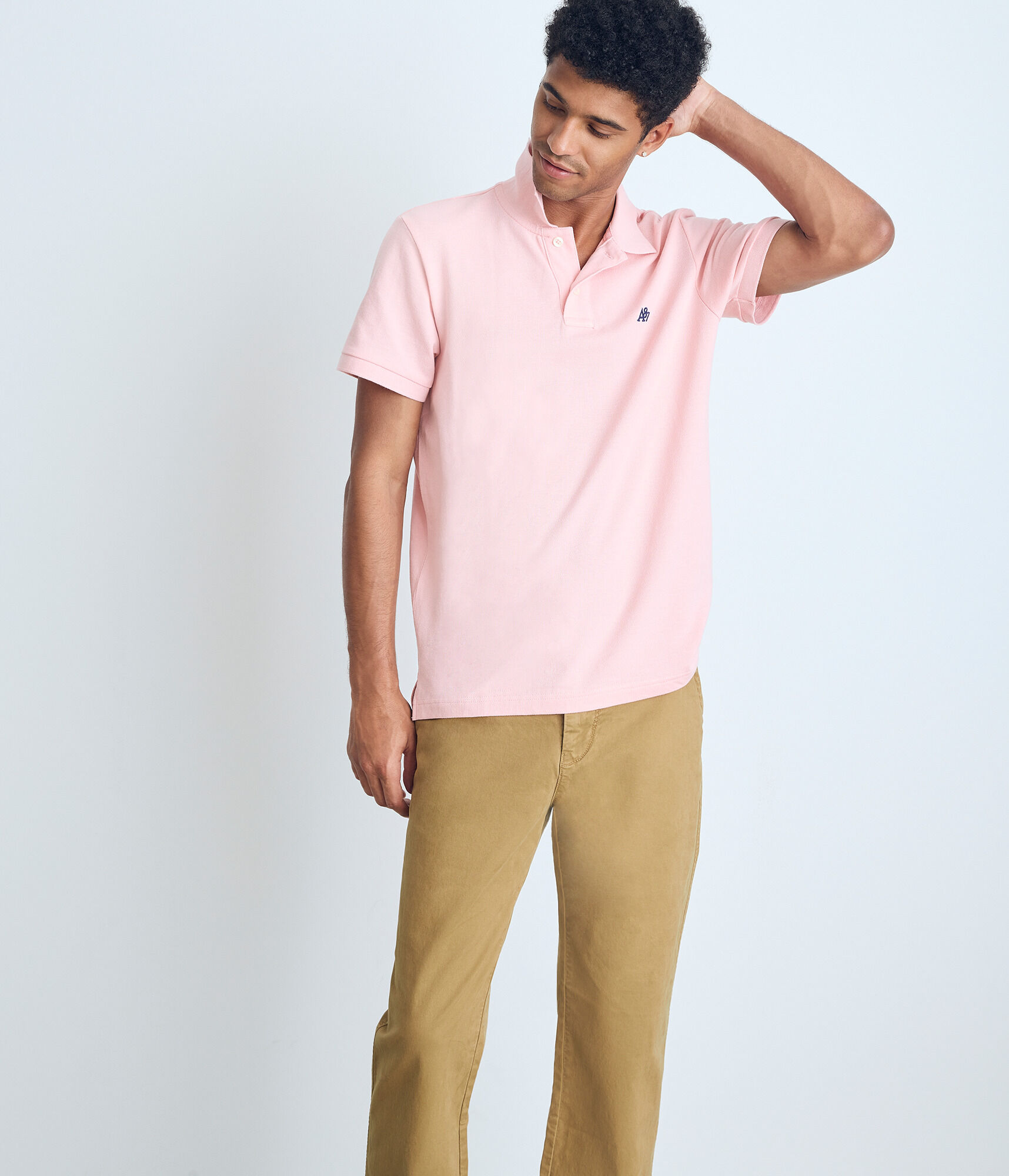 A87 Logo Piqué Polo