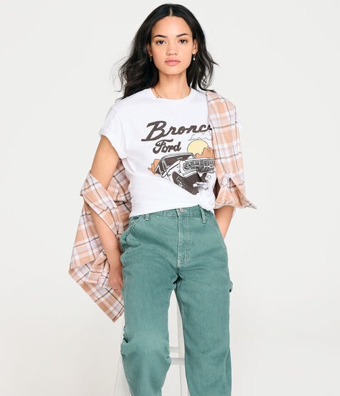 Ford Bronco Boyfriend Graphic Tee Ford Bronco Boyfriend Graphic Tee