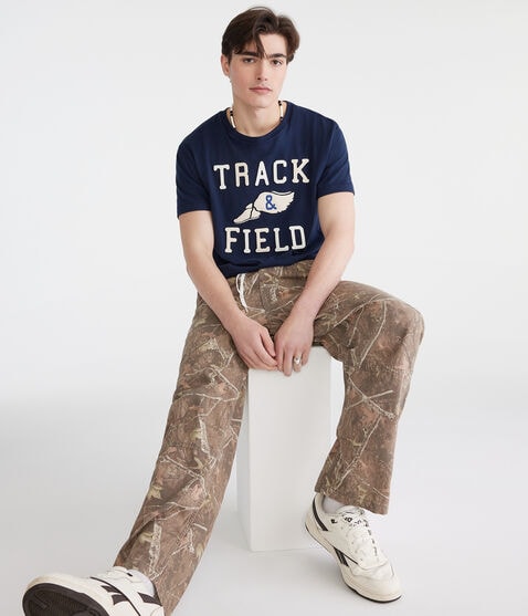 Track & Field Appliqué Graphic Tee Track & Field Appliqué Graphic Tee
