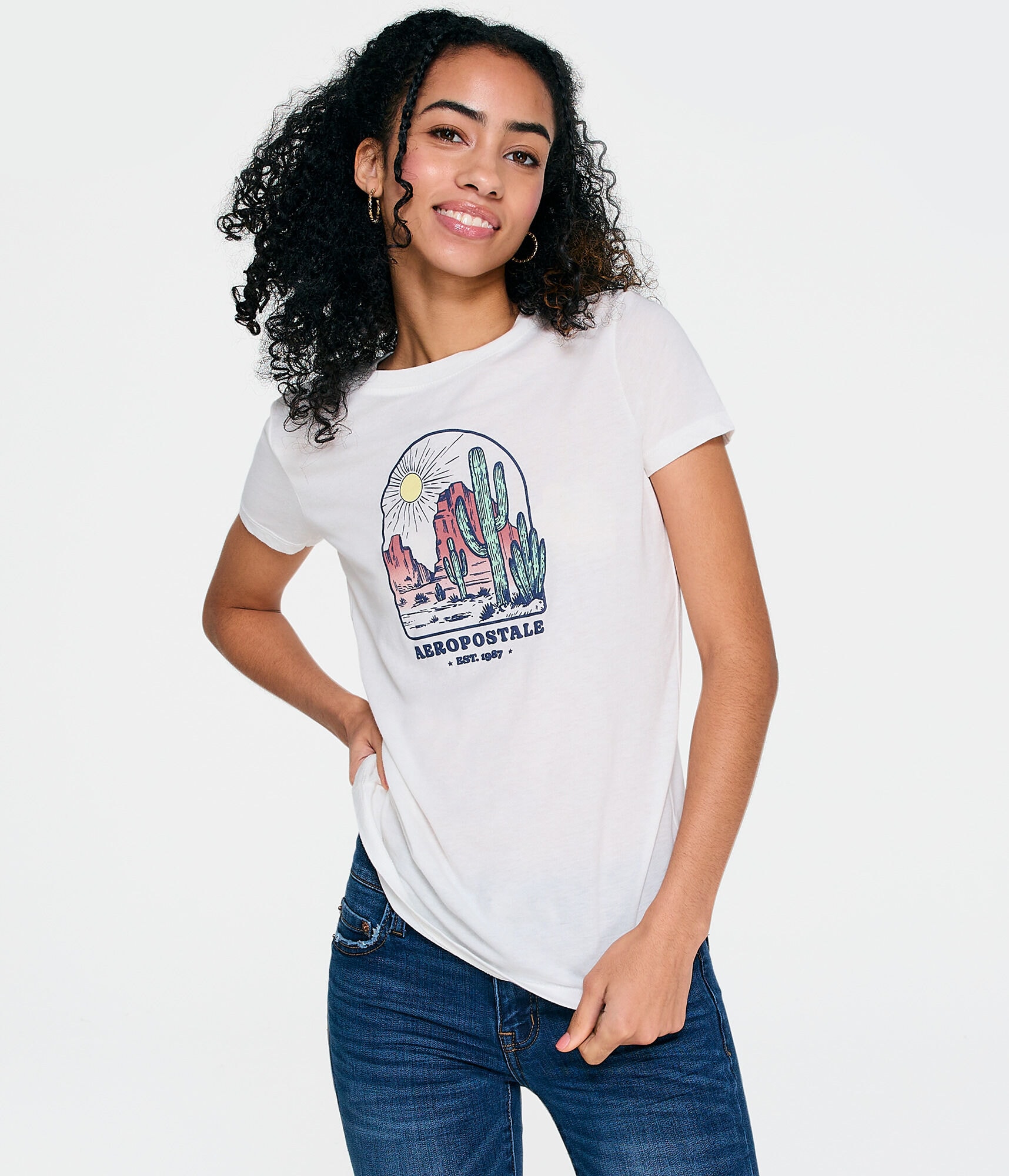 Desert Cacti Graphic Tee