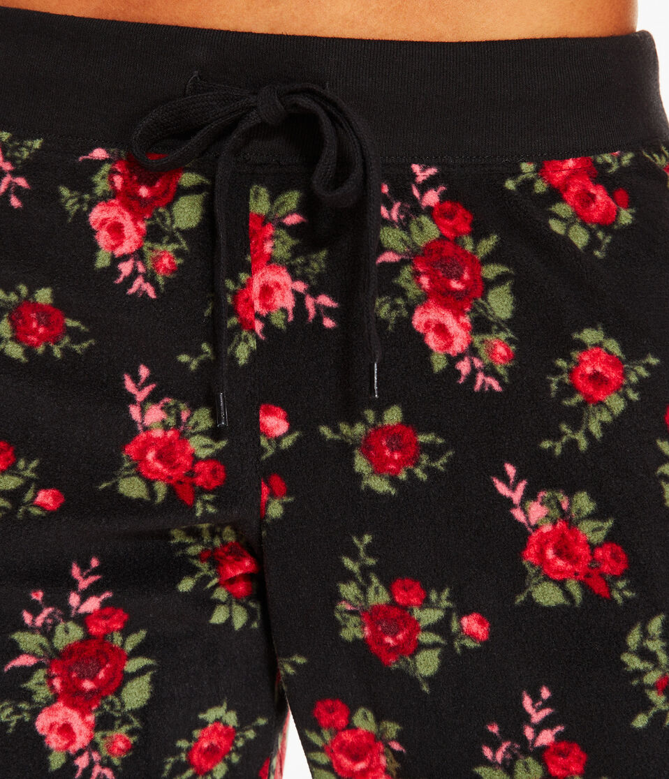 Roses Polyfleece Sleep Joggers