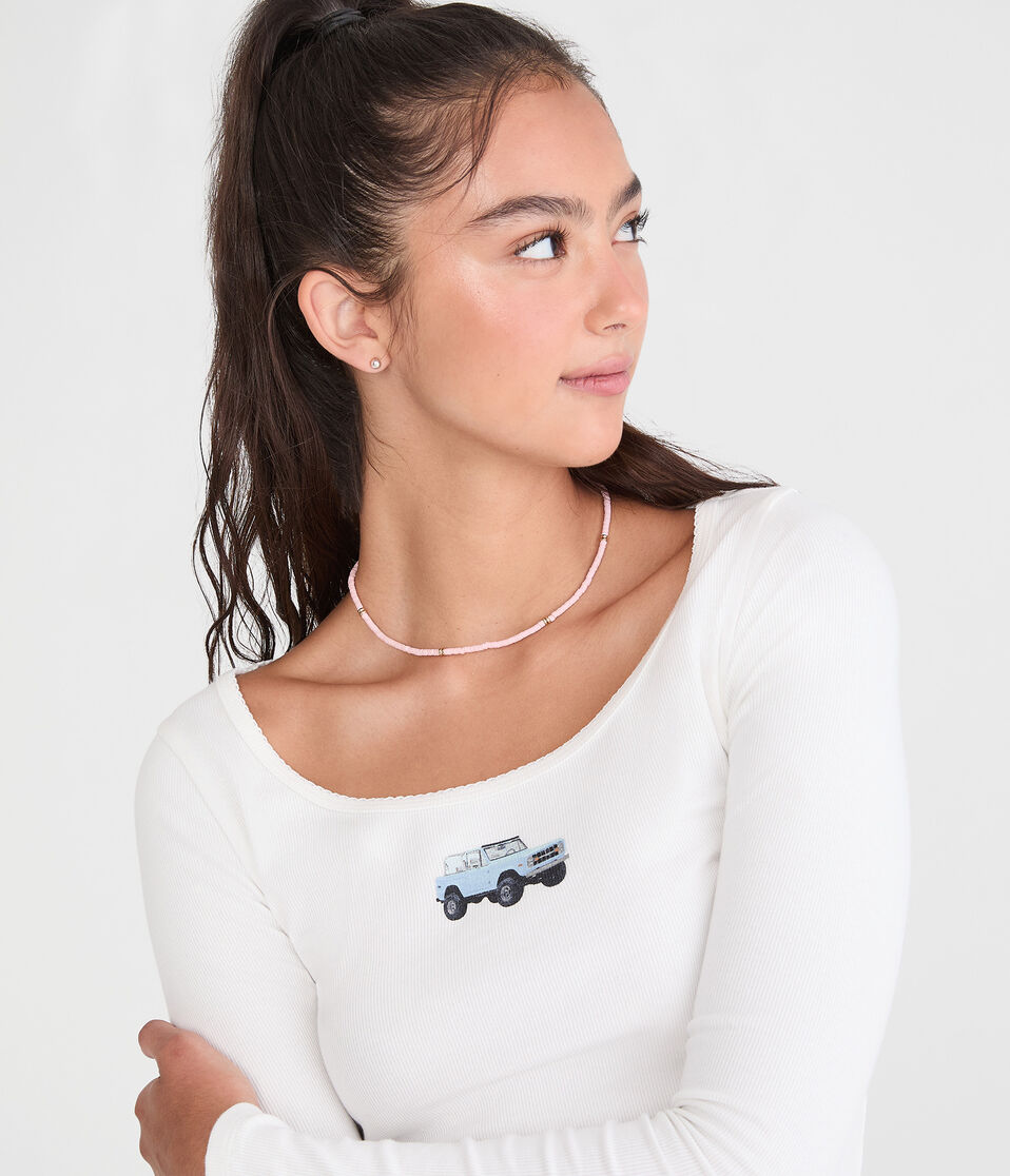 Long Sleeve Seriously Soft SUV Graphic Tee