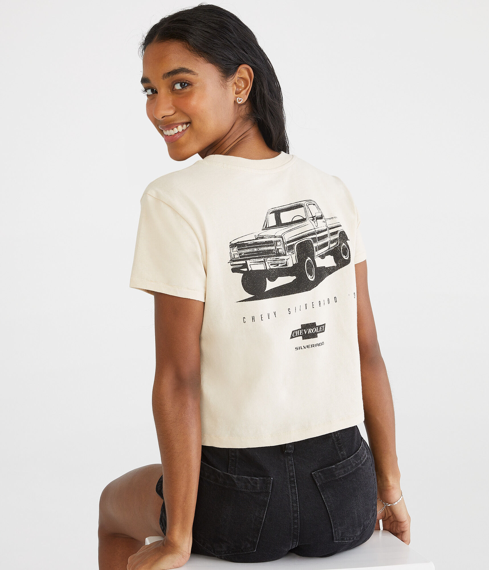 Chevy Silverado Vintage Fit Graphic Tee