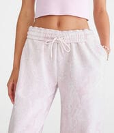 Cloud Soft Forest Camo High-Rise Wide Leg Sweatpants