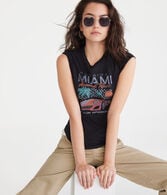 Miami Racing Graphic Tee