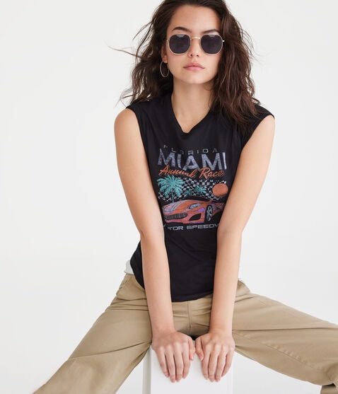 Miami Racing Graphic Tee Miami Racing Graphic Tee