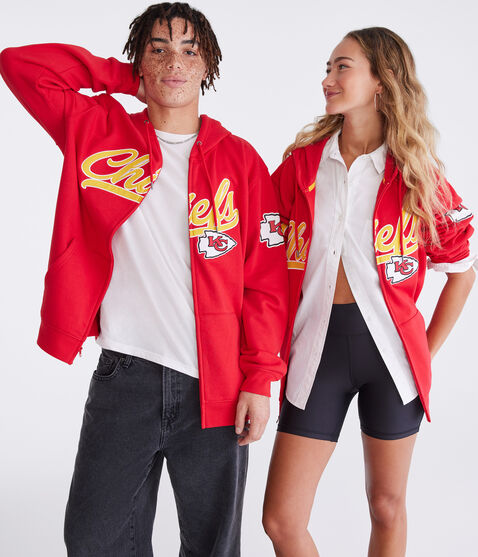 Kansas City Chiefs Script Full-Zip Hoodie