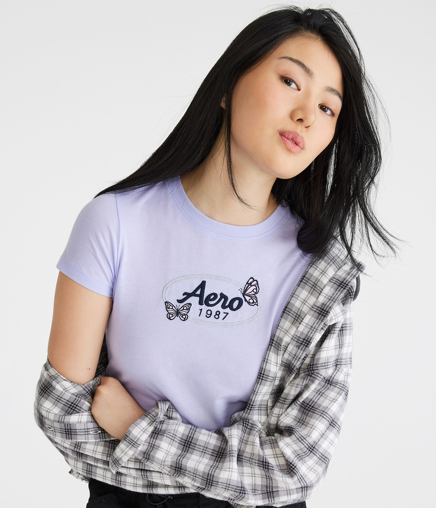 Aero Butterfly Oval Graphic Tee