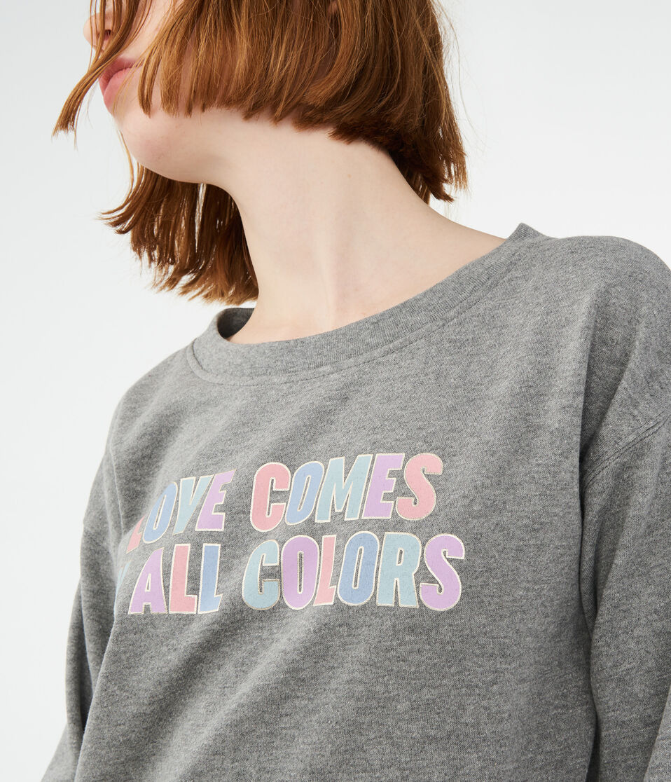 Love Comes In All Colors Crew Sweatshirt