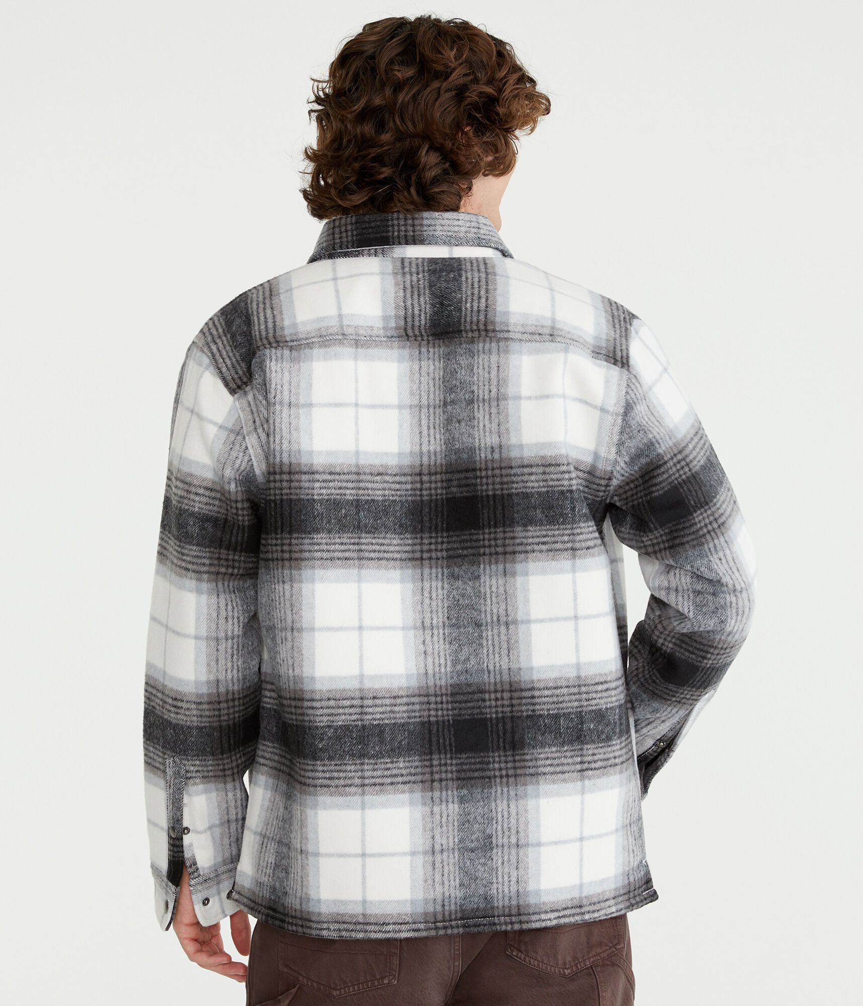 Brushed Plaid Flannel Shacket