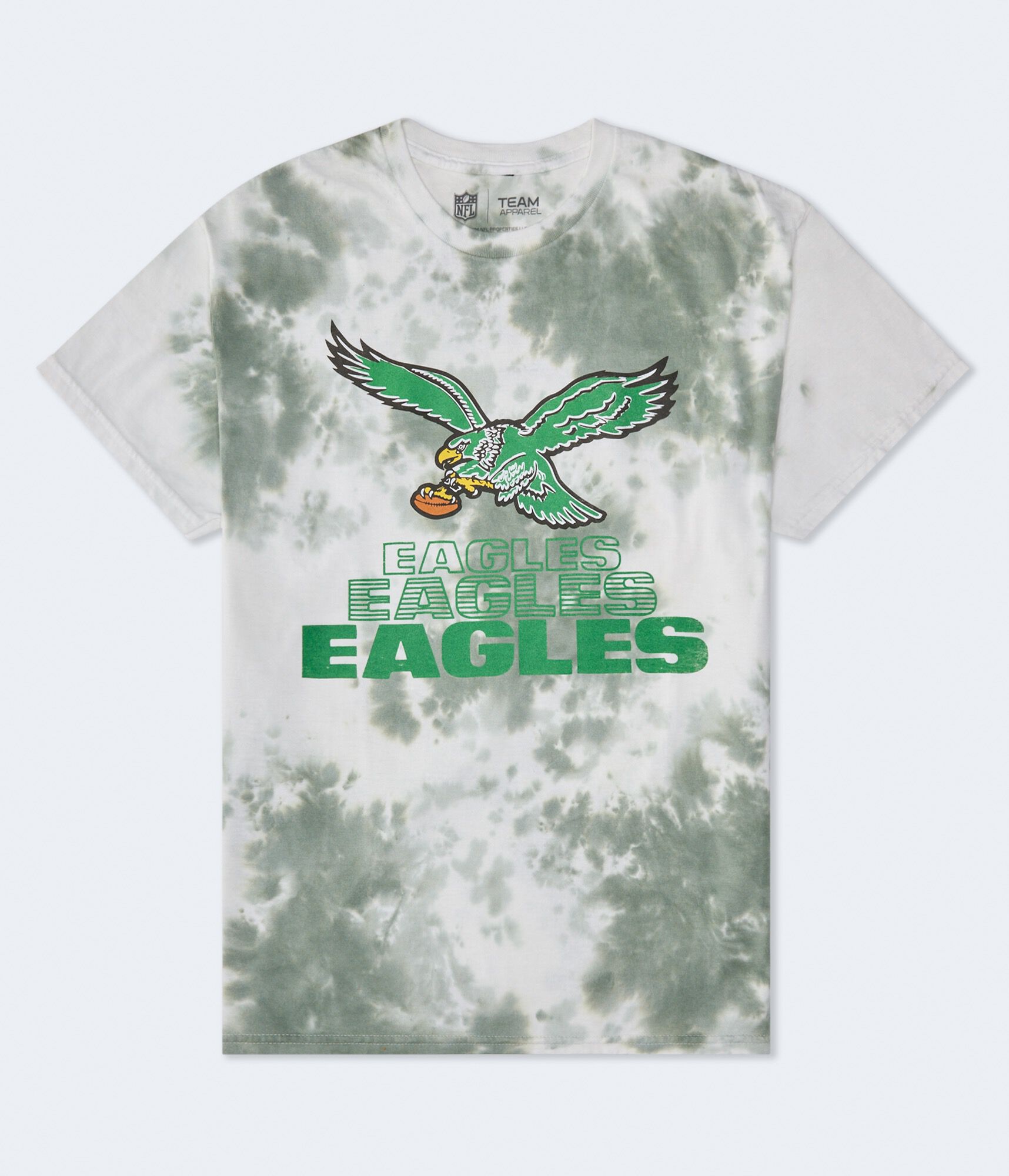 Philadelphia Eagles Tie-Dye Relaxed Graphic Tee