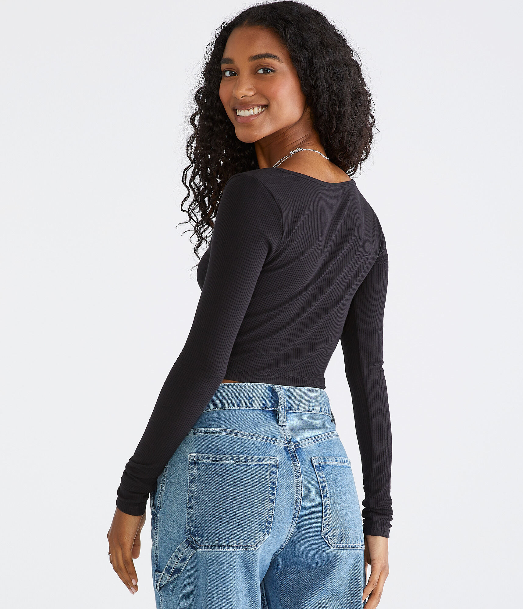 Long Sleeve Ballet Tiny Top