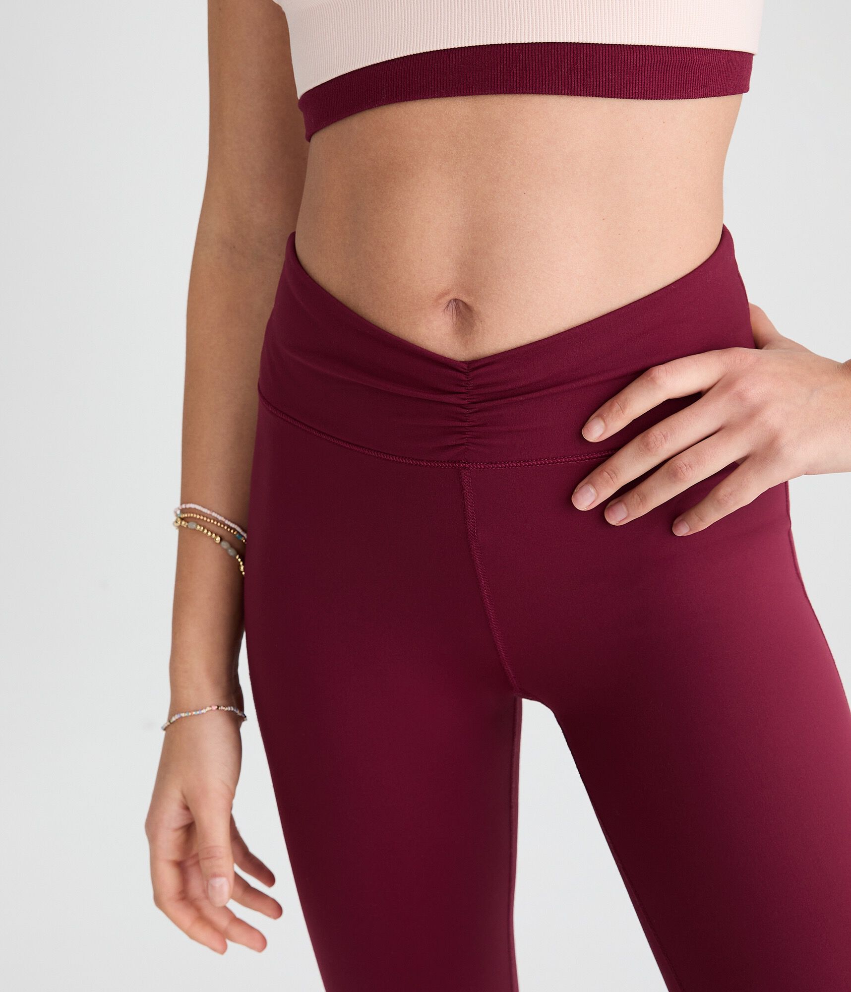 Buttery Soft High-Rise Cinch Flare Leggings