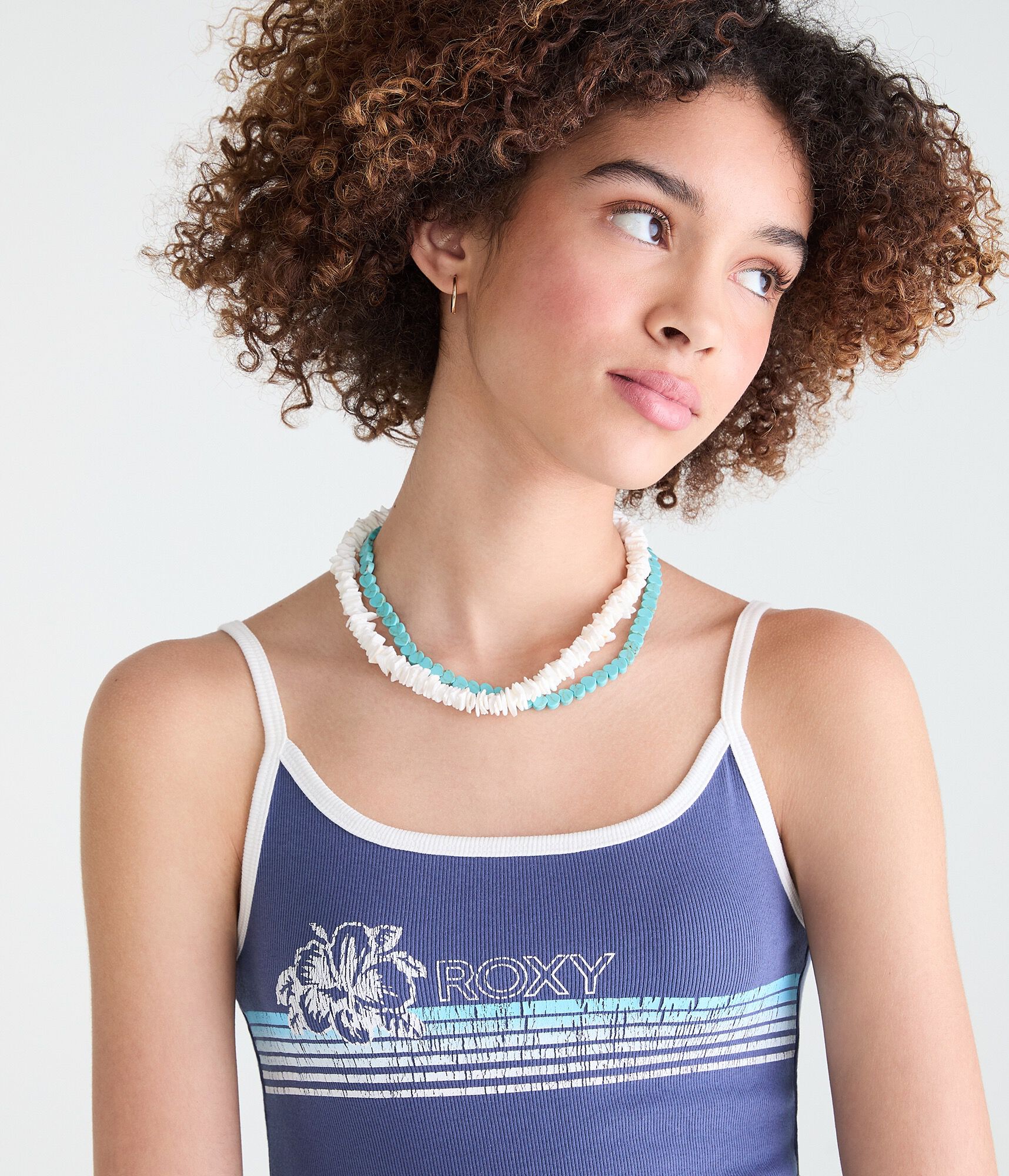 Roxy Hibiscus Stripe Cami