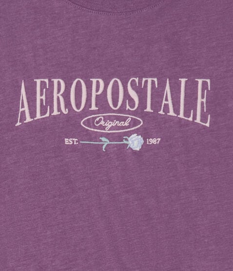 Aeropostale Rose Graphic Tee Aeropostale Rose Graphic Tee