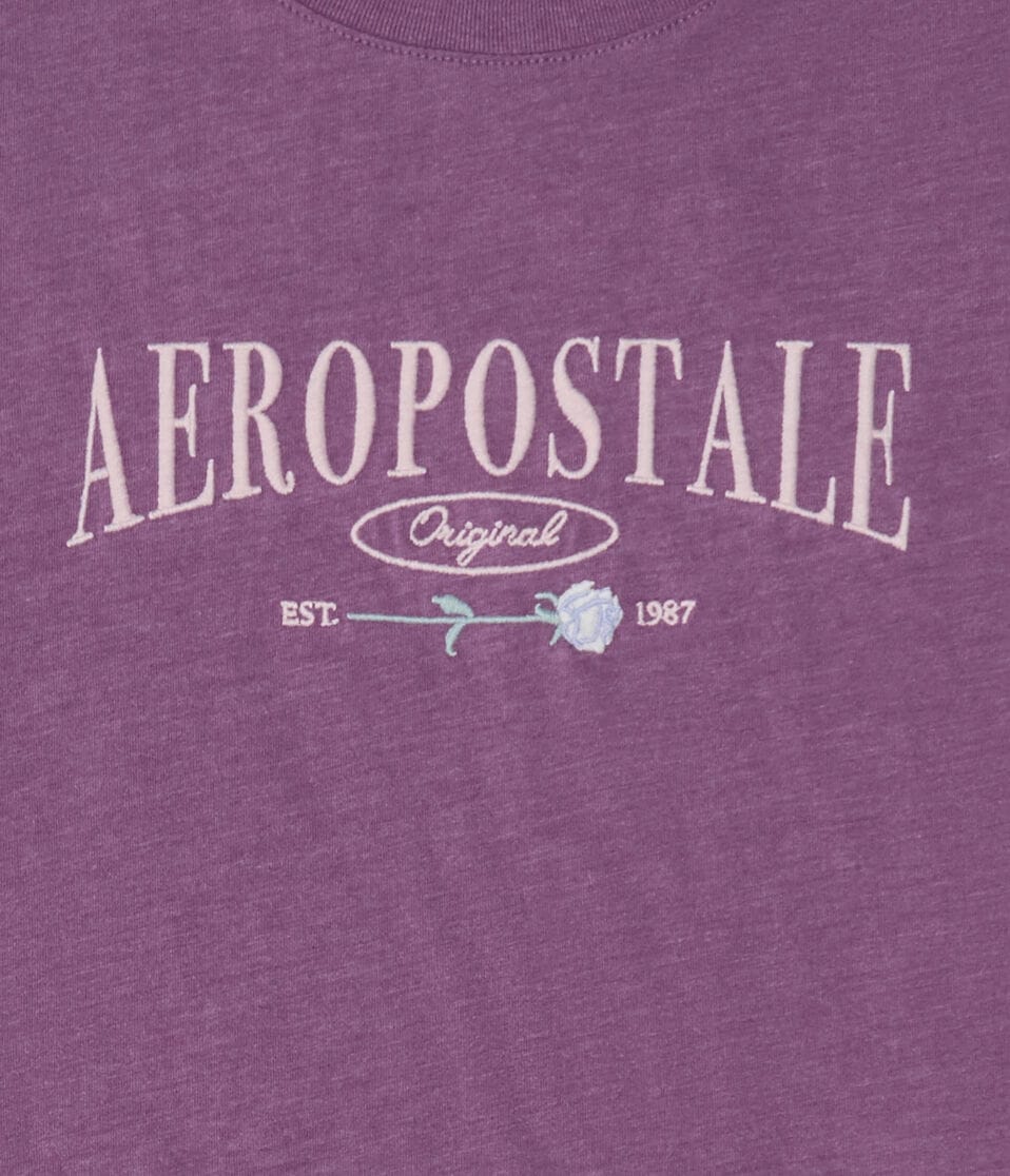 Aeropostale Rose Graphic Tee