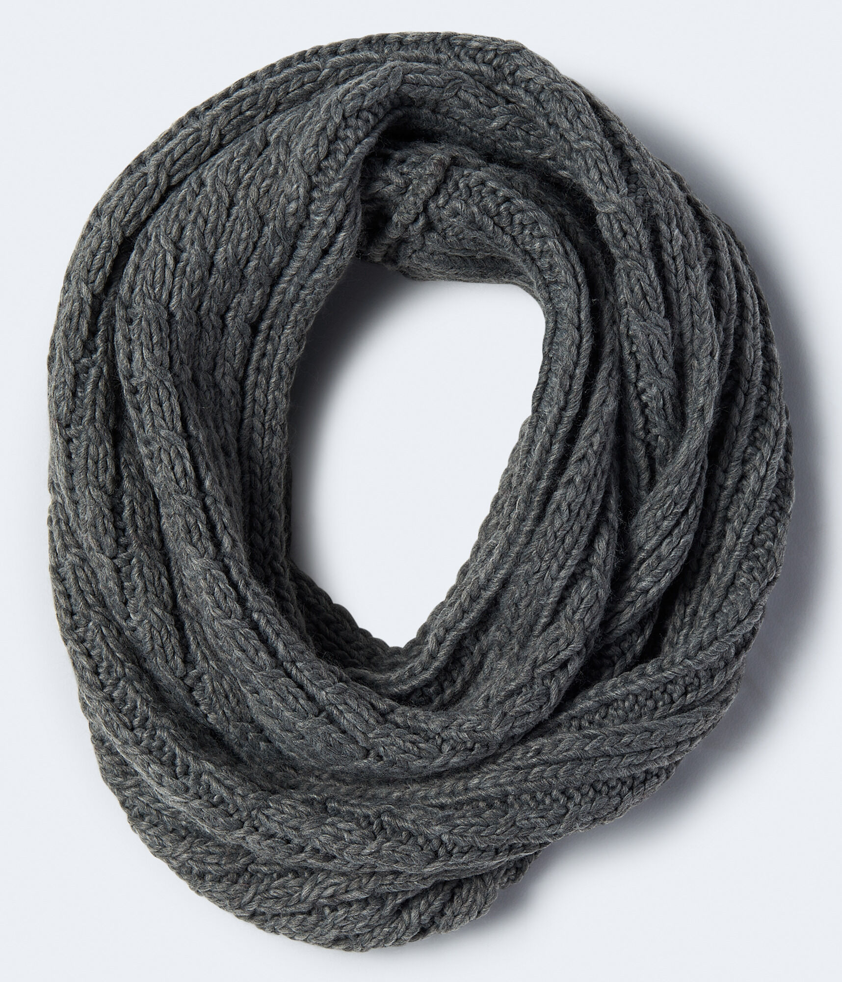 Cable Knit Infinity Scarf