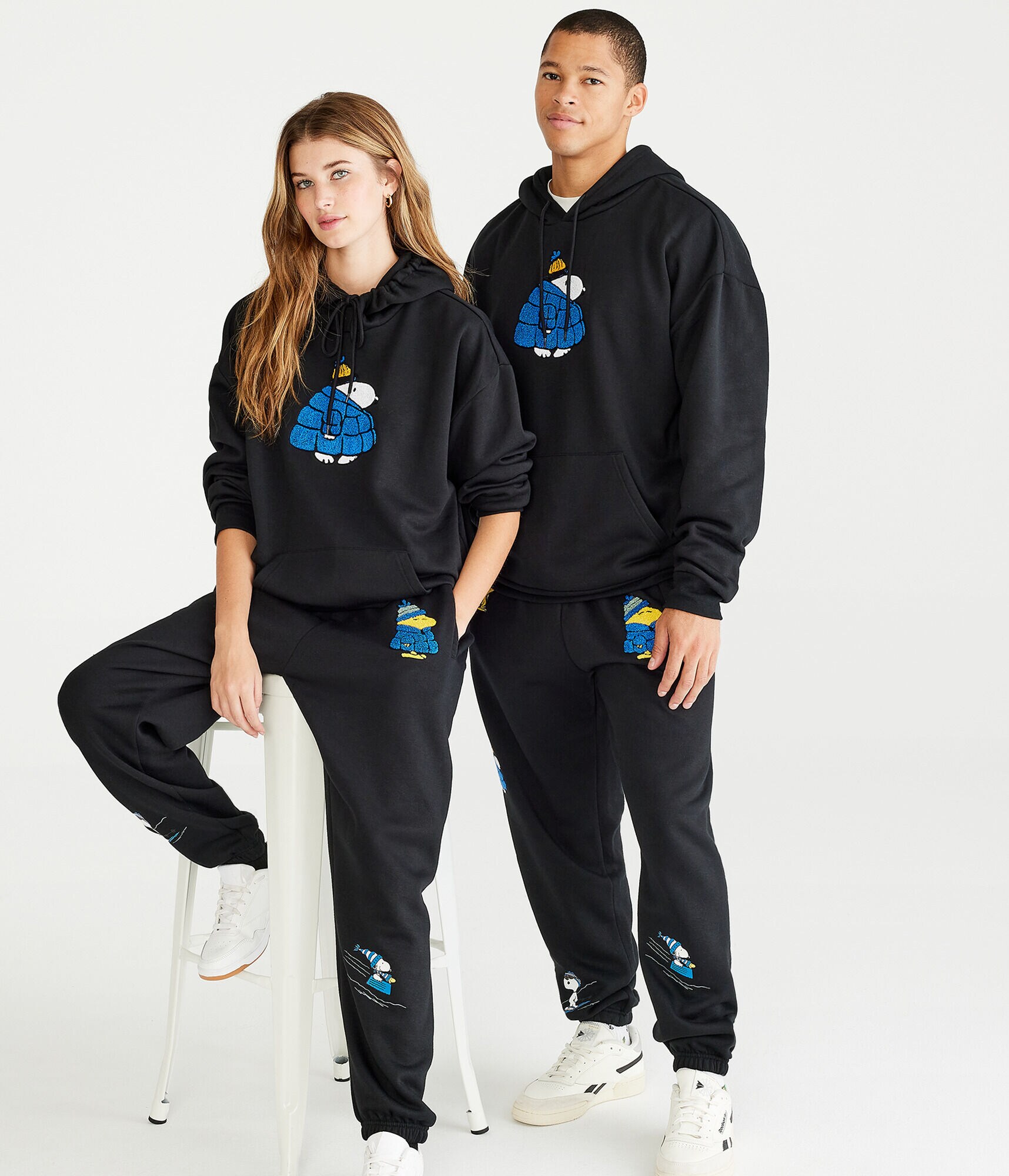Peanuts® Aéropostale Snoopy & Woodstock Jogger Sweatpants